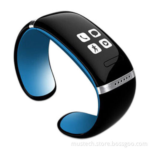 Smart Bluetooth Watch with OLED, Bluetooth 3.0, Works with Smartphone